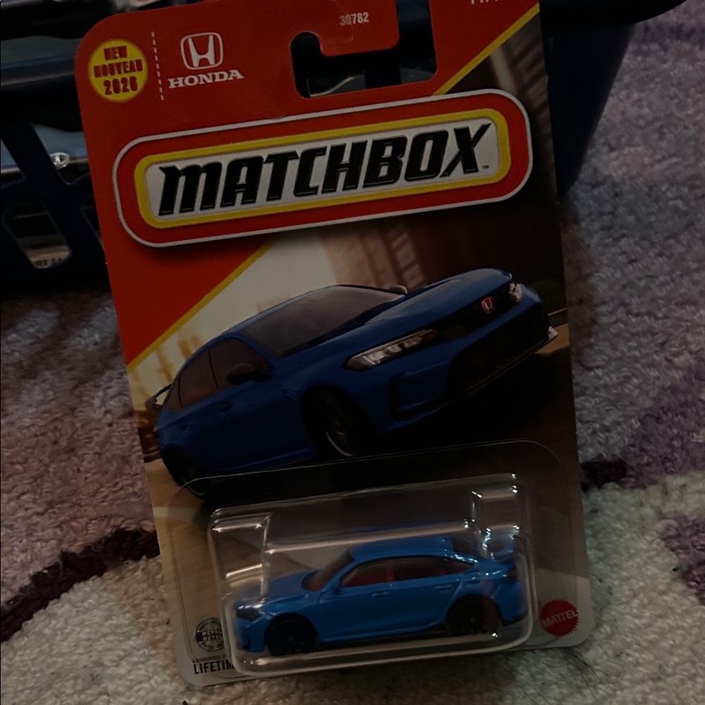 Matchbox 2024 Honda Civic Type R Toy Car - Blue - Picture 1 of 2
